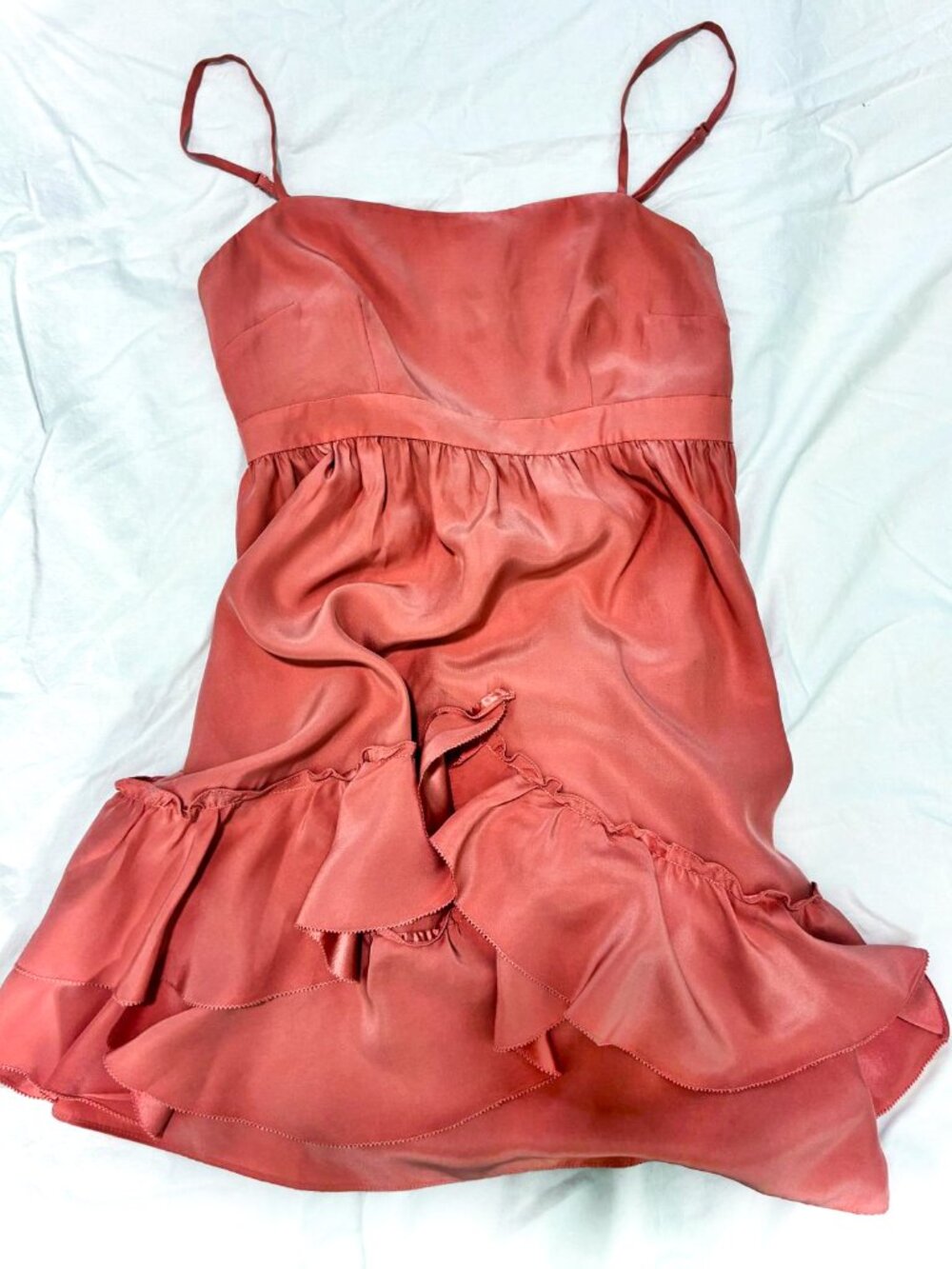 Juicy Couture Pink Silk Mini Dress